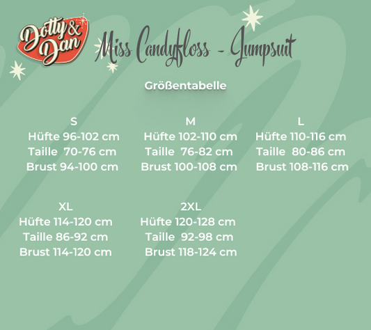 Jumpsuit Giada-Kat teal - Dotty&Dan