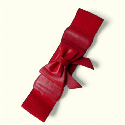 50er Jahre Retro Schleifen Stretch Gürtel "Play it right belt" - Dotty&Dan