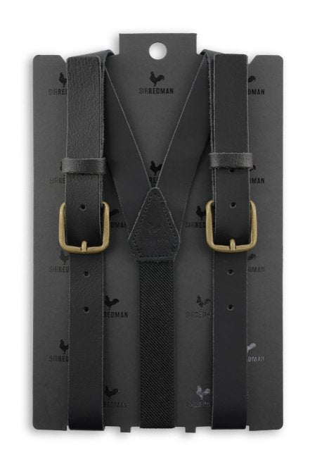 deluxe suspenders - leather - Dotty&Dan