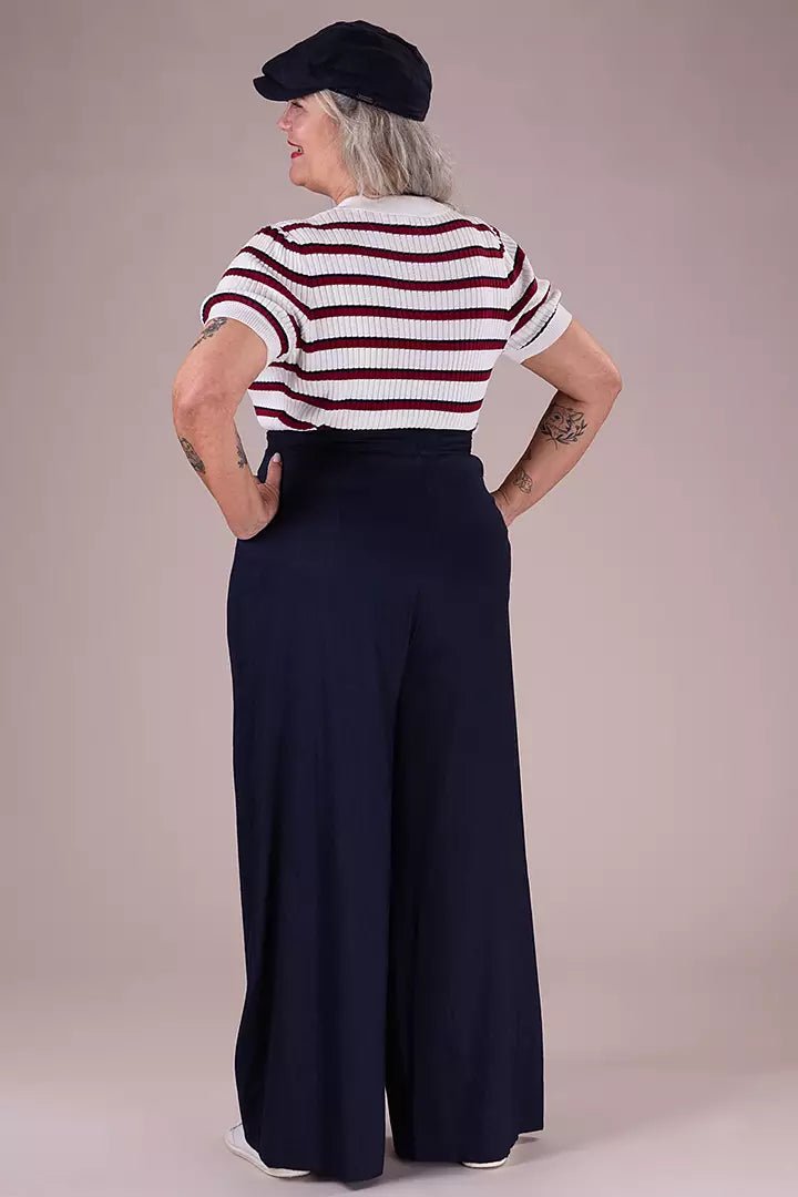 The Wind In Your Sails Trousers - navy - Dotty&Dan