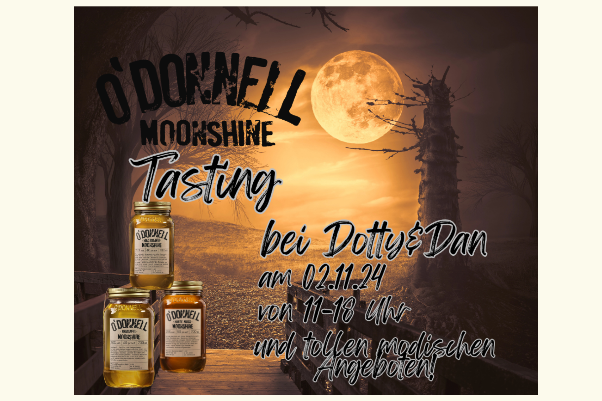 Moonshine Tasting & Shopping Day