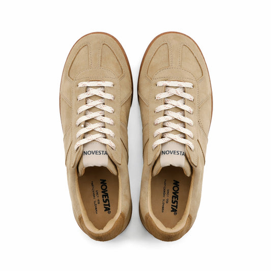 Draufsicht des Novesta GAT Herren Sneakers in Sand - Novesta