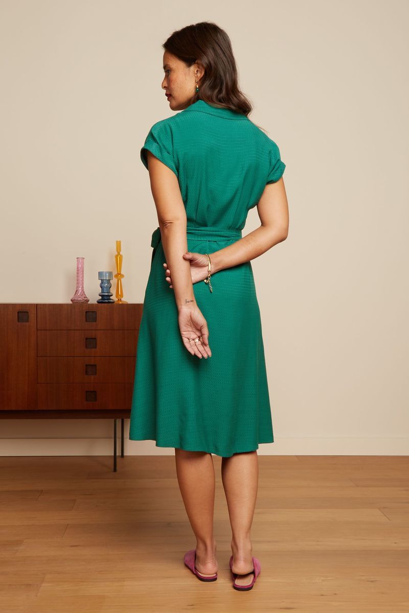 Darcy Dress Zenni - eden green