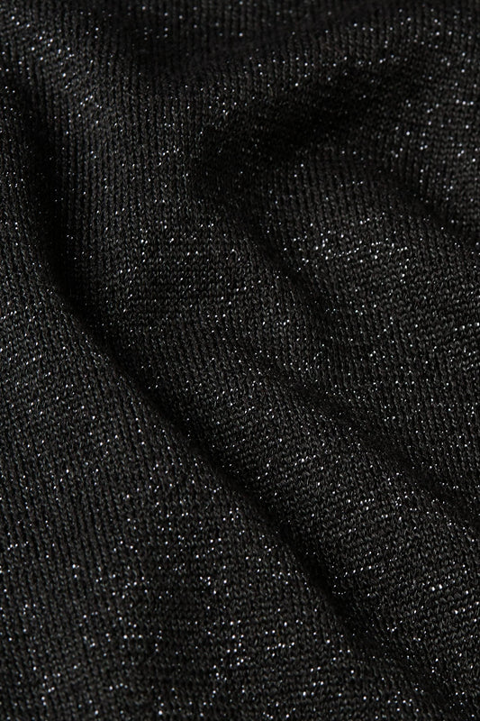 V Neck Bellsleeve Spiro - black - Dotty&Dan