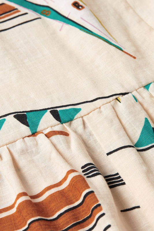 Judy Midi Skirt - Antibes cream - Dotty&Dan