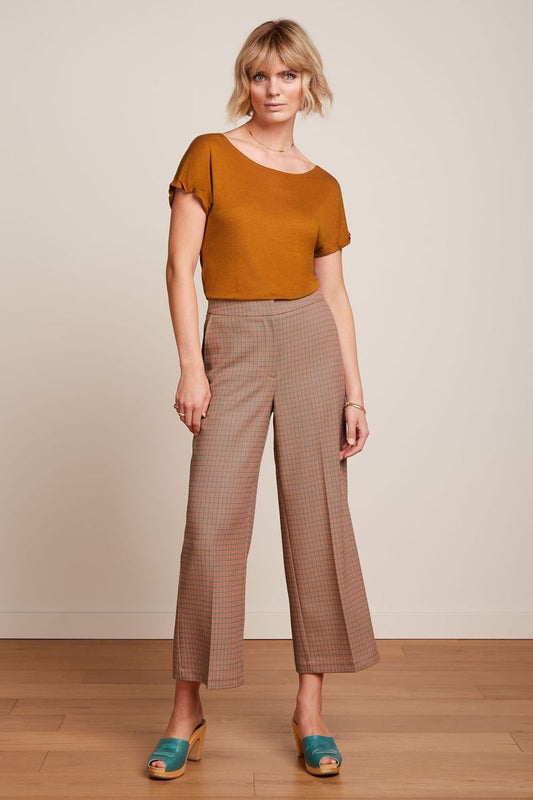 Aria Top - Marsy Linen umbre - Dotty&Dan