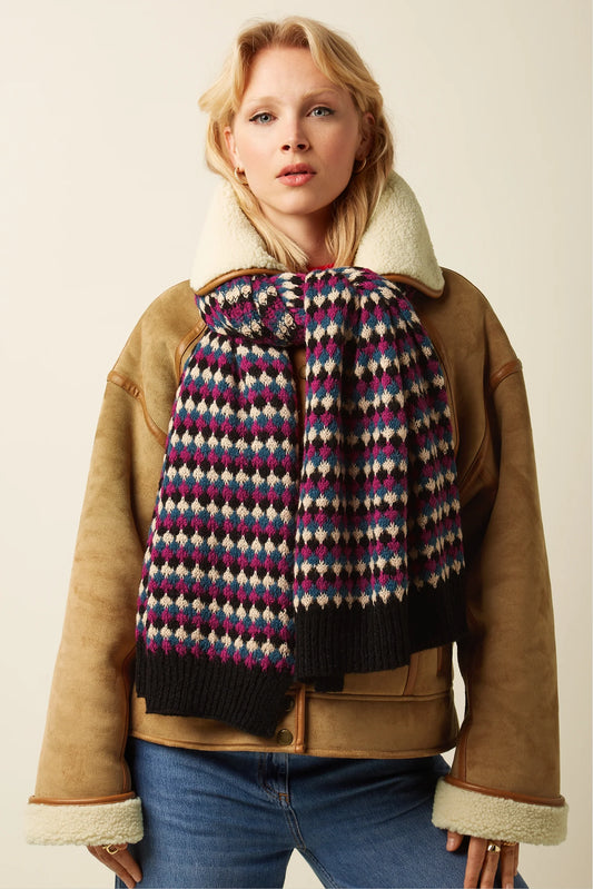 Schal Flora - black - Dotty&Dan