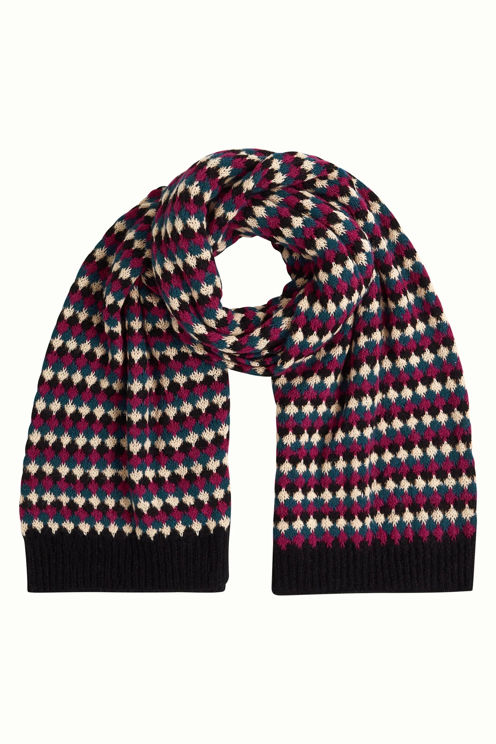 Schal Flora - black - Dotty&Dan