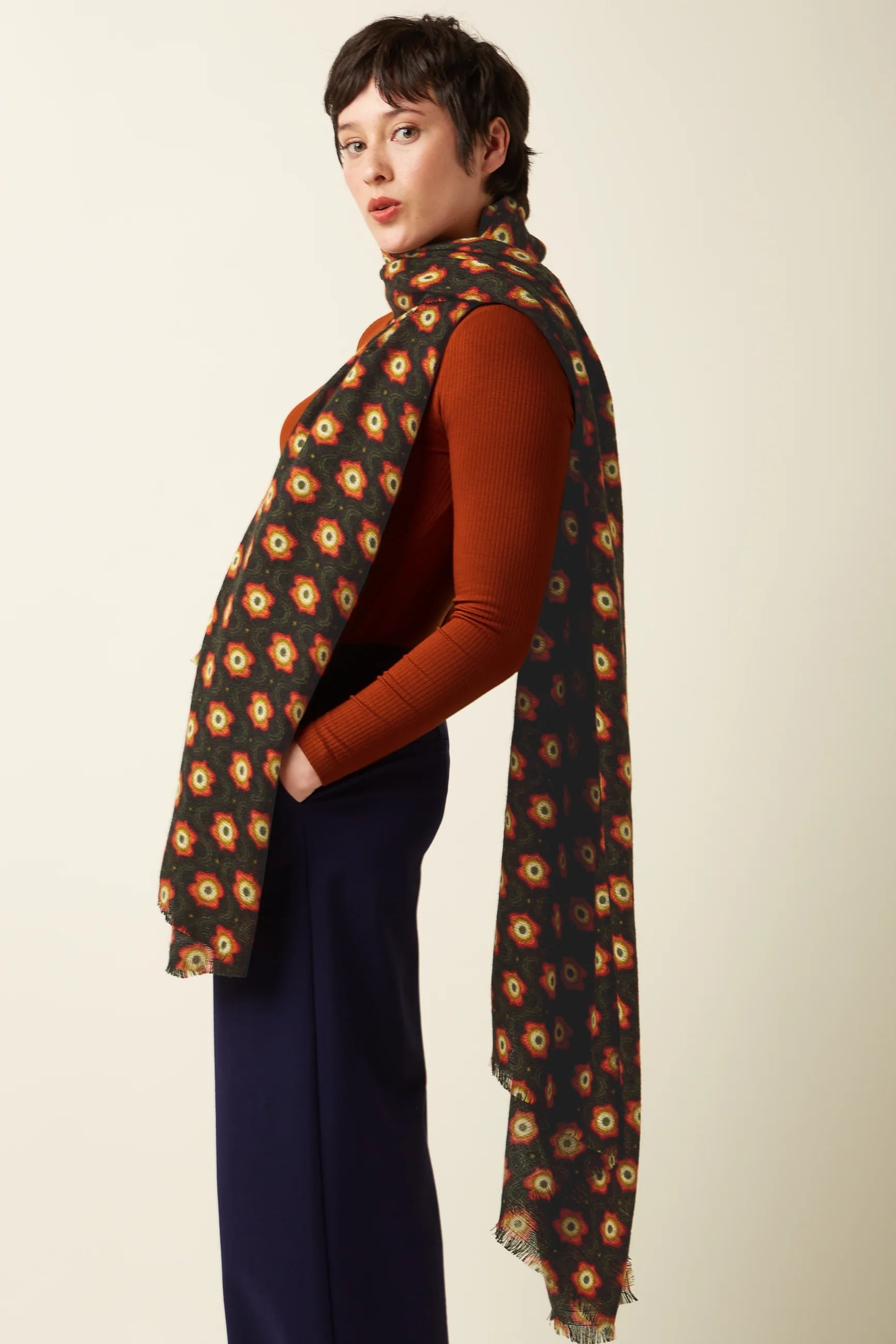 Schal Duper - black - Dotty&Dan