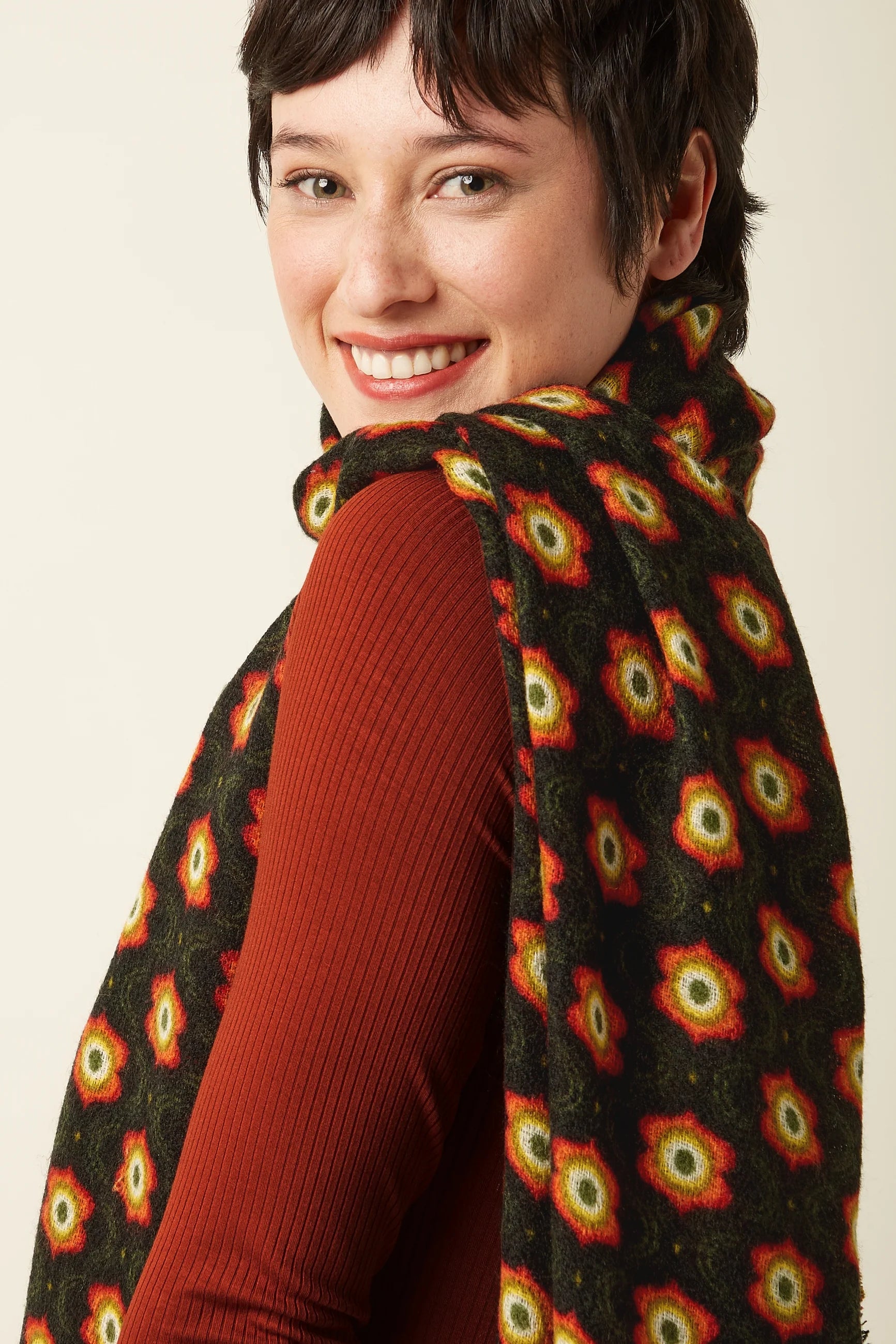 Schal Duper - black - Dotty&Dan