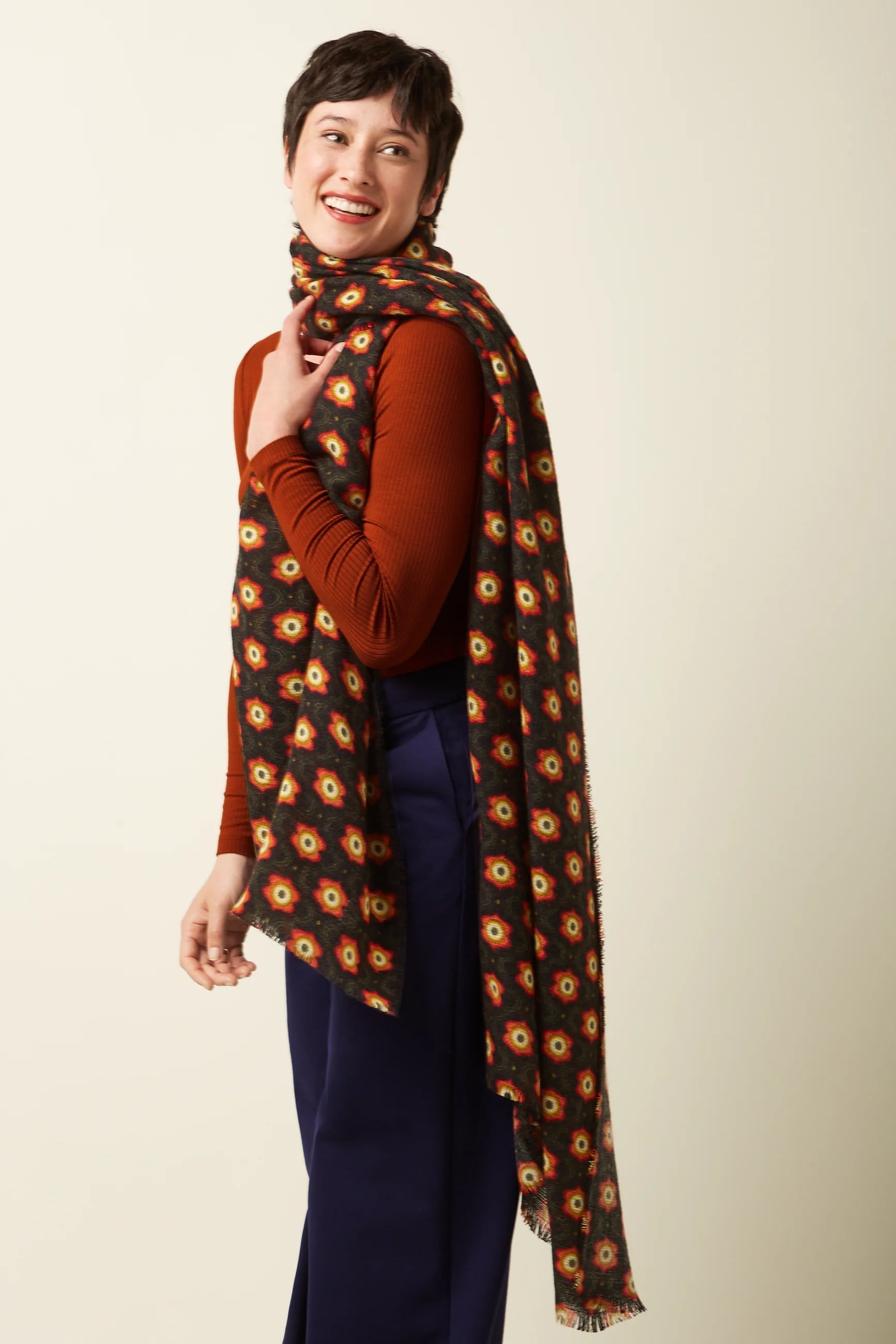 Schal Duper - black - Dotty&Dan