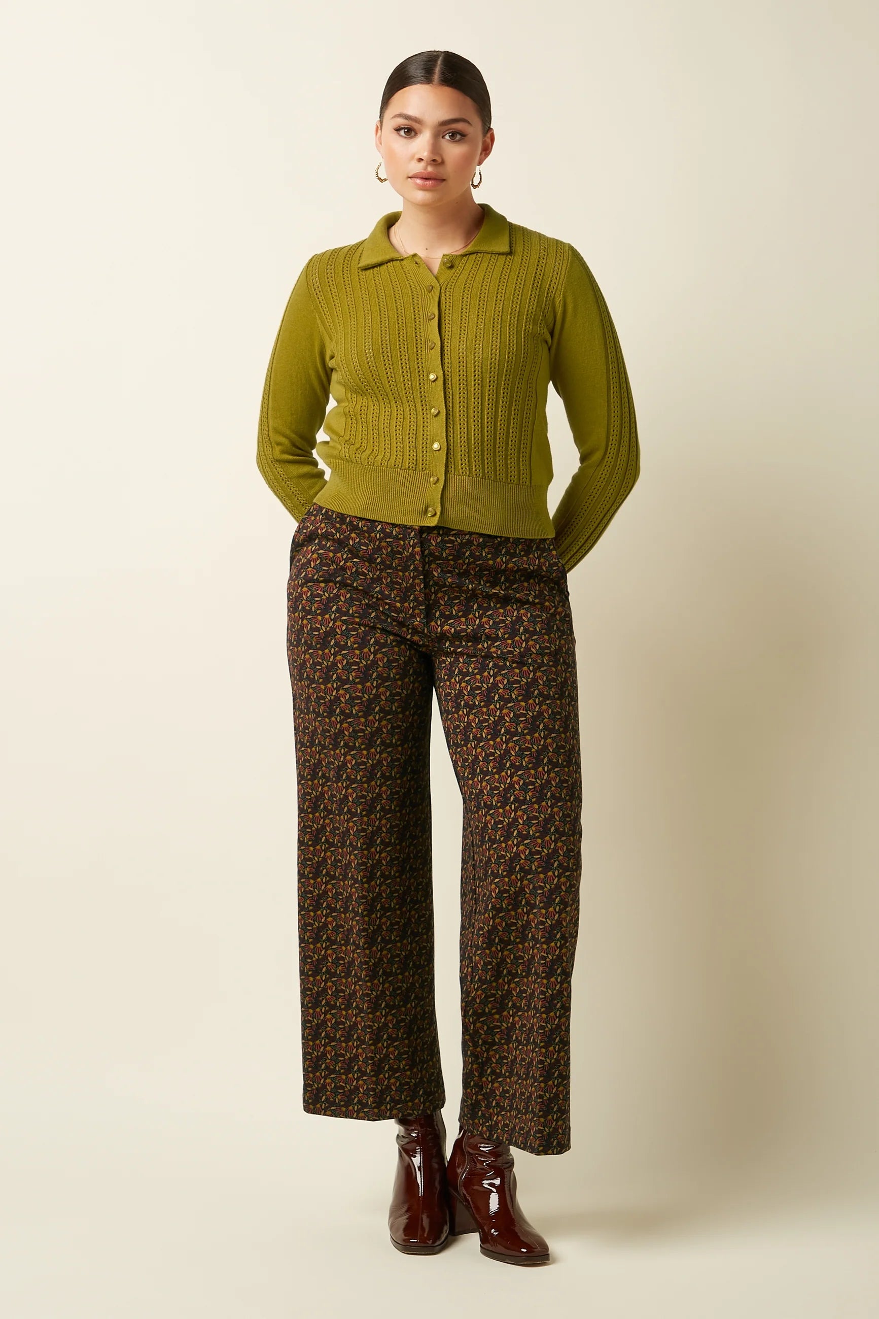 Sofie Cardi Carmi - curry yellow - Dotty&Dan