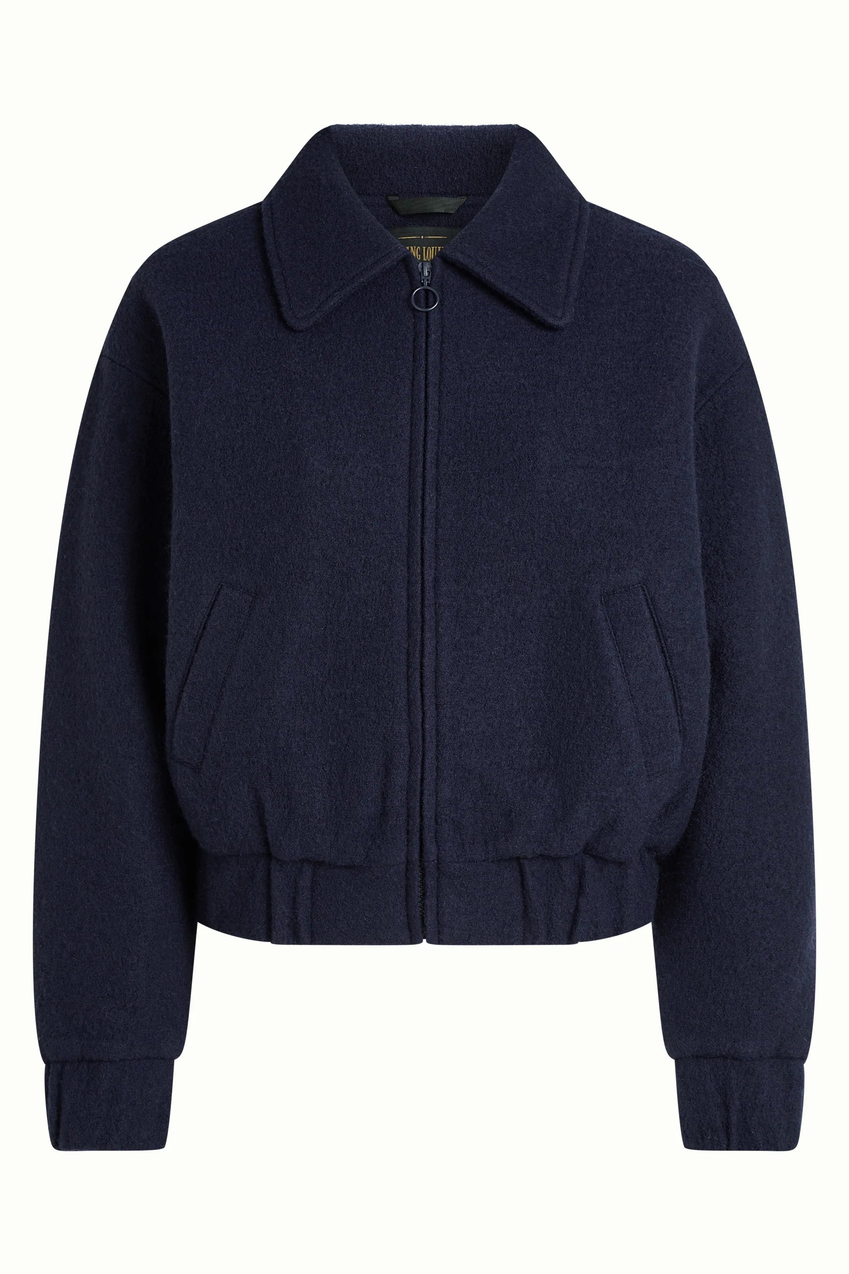 Fay Jacke Kennedy navy Damen Wolljacke mit Kragen