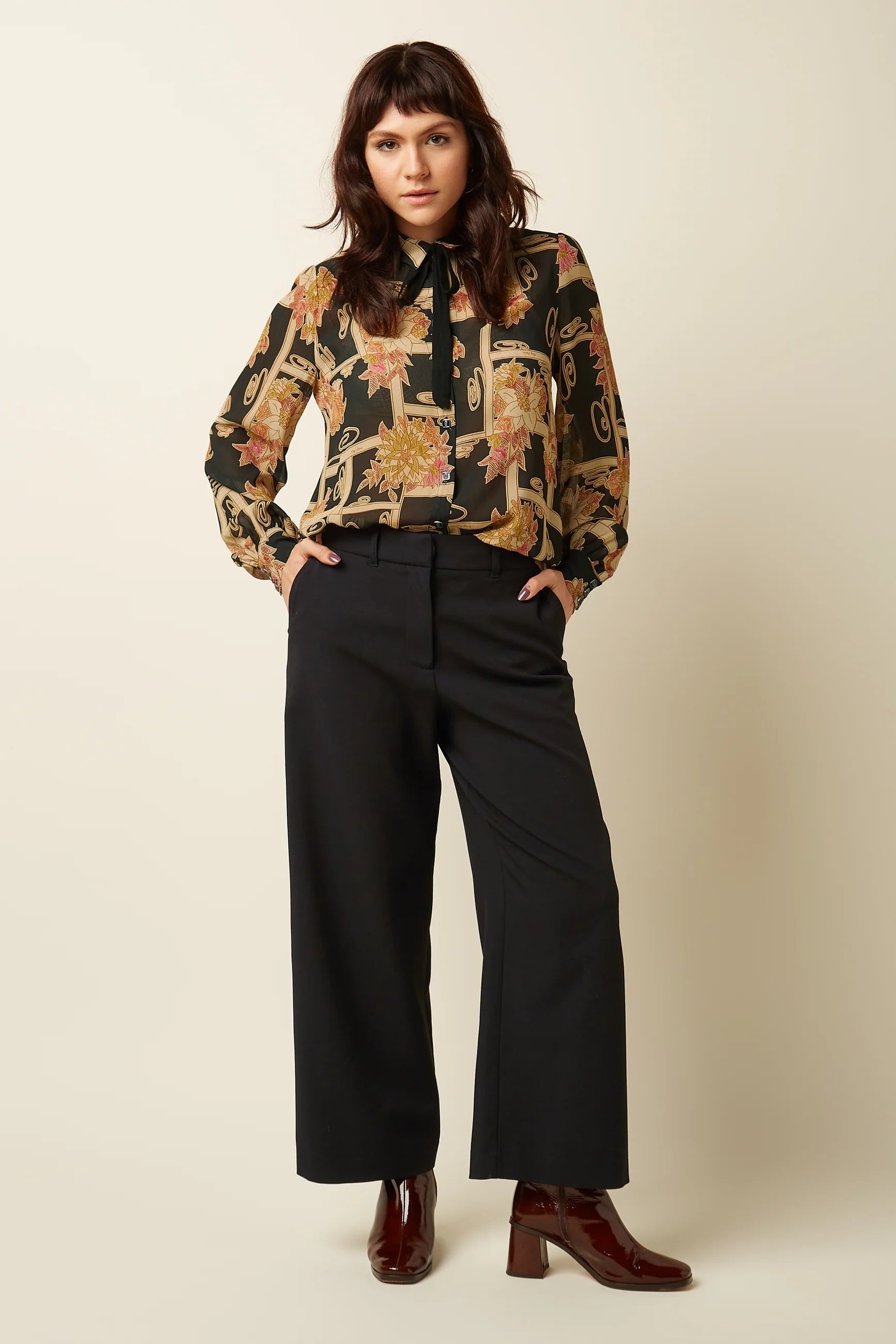 Maisie Blouse Alba - black
