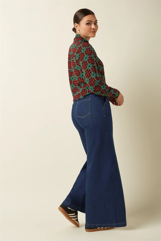 Peppa Pants - onyx denim - Dotty&Dan