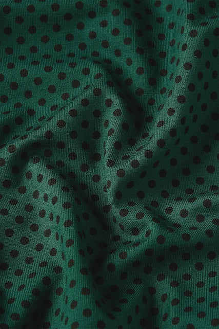 Phoebe Top Piper - botanical green - Dotty&Dan