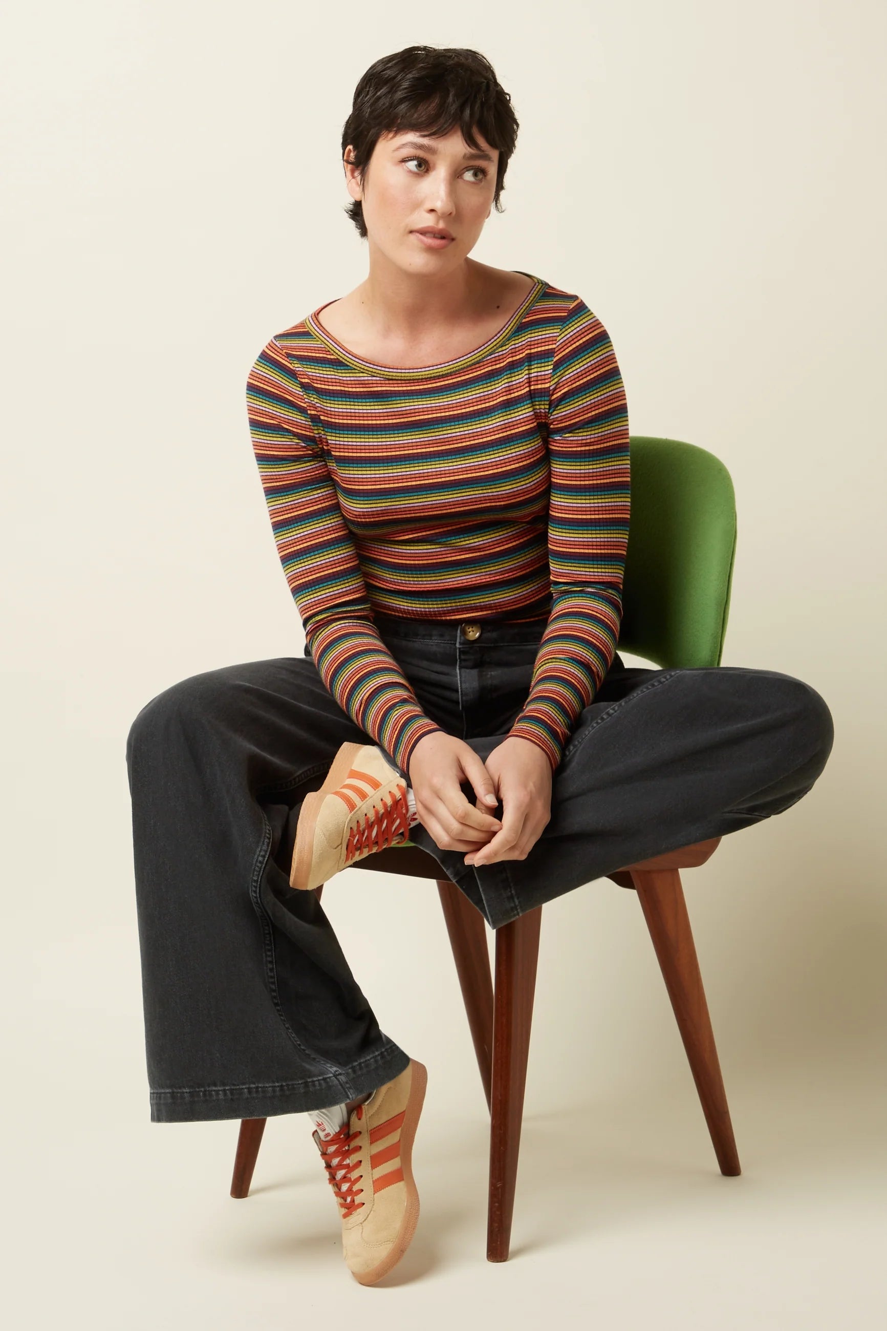 Lili Tee Lumi Stripe - multi color - Dotty&Dan