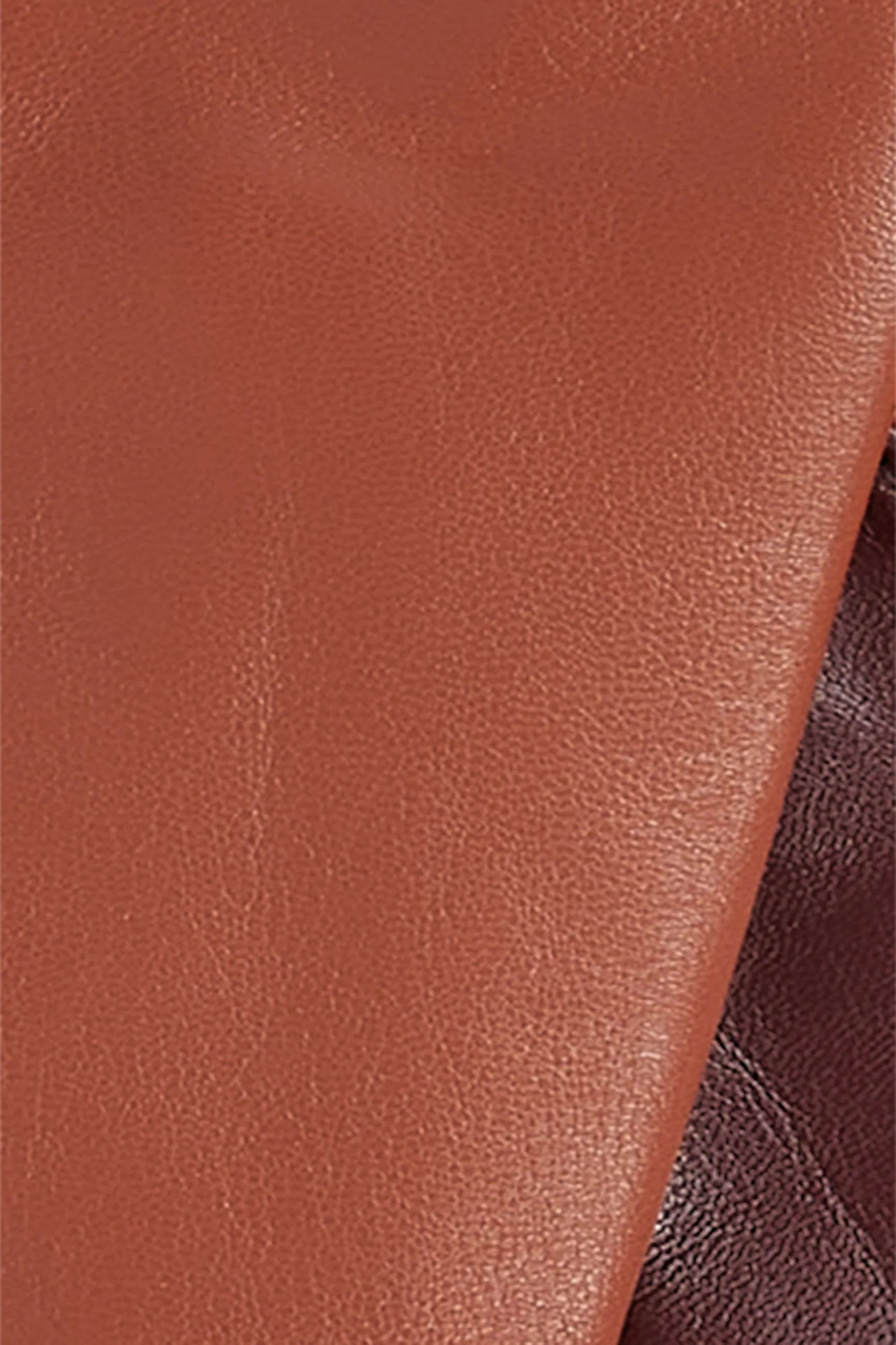 Lederhandschuhe zweifarbig - porto red - Dotty&Dan