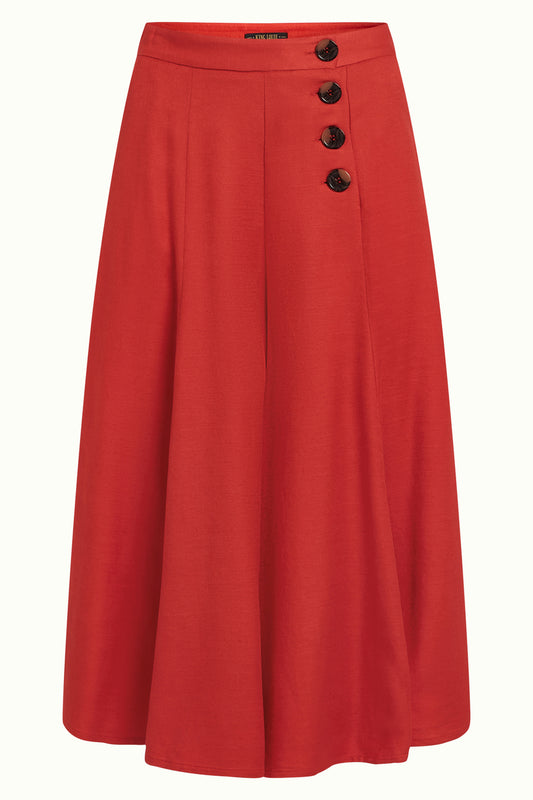 King Louie Dallas Culotte Cameron Vorderansicht mit Knopfleiste