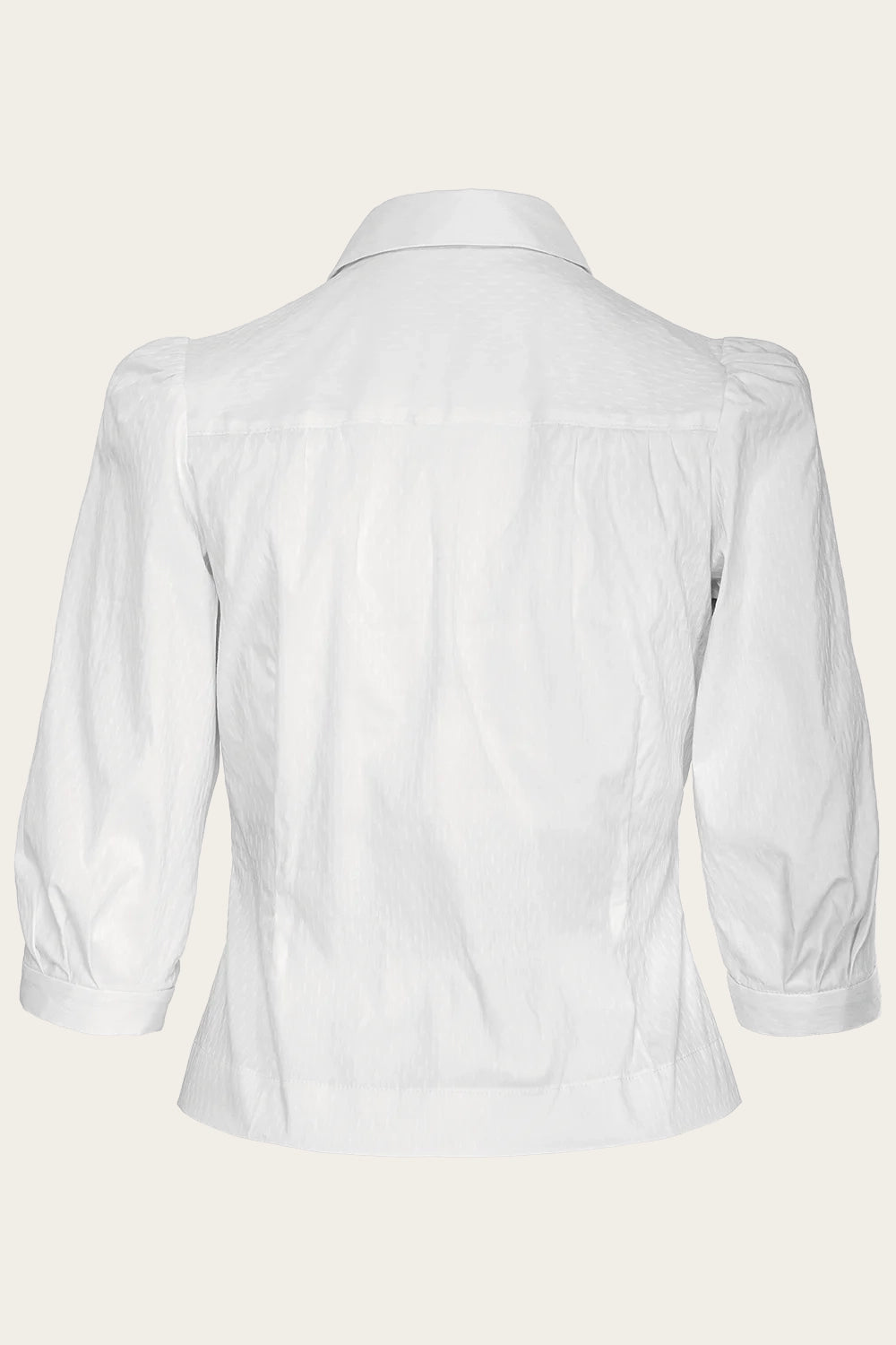 The Bookworm Blouse - Crisp white cotton - Dotty&Dan