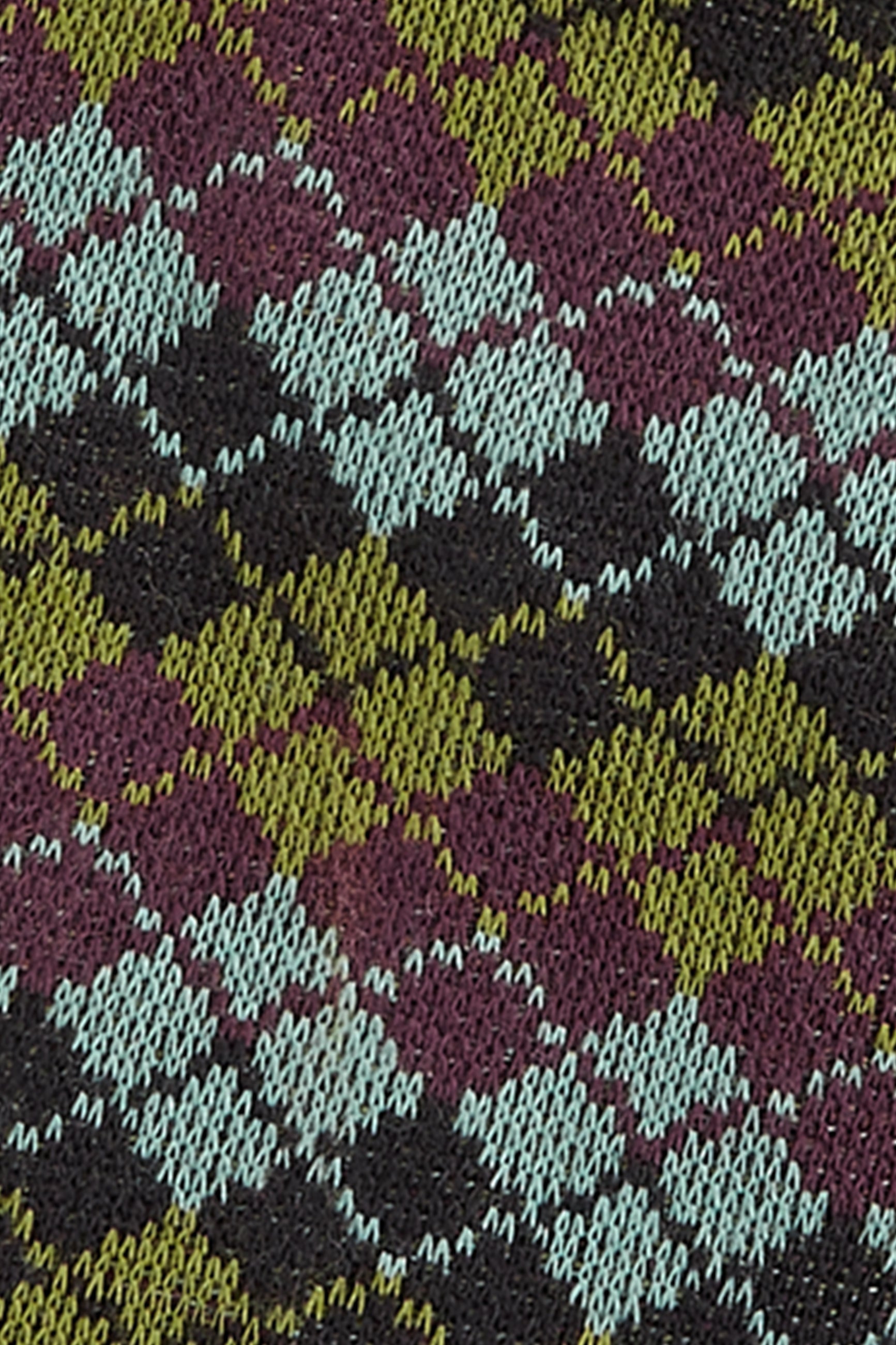 King Louie Chicago Glove Dusty Turquoise – Detail des Strickmusters