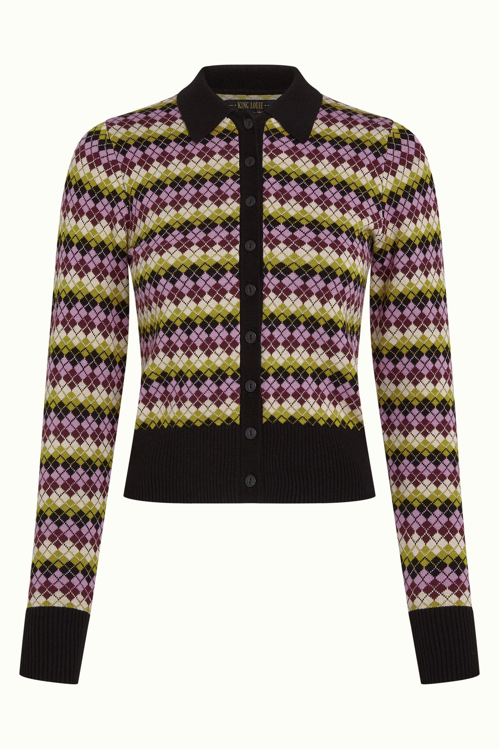 King Louie Sofie Cardi Chicago Black – Ansicht 5