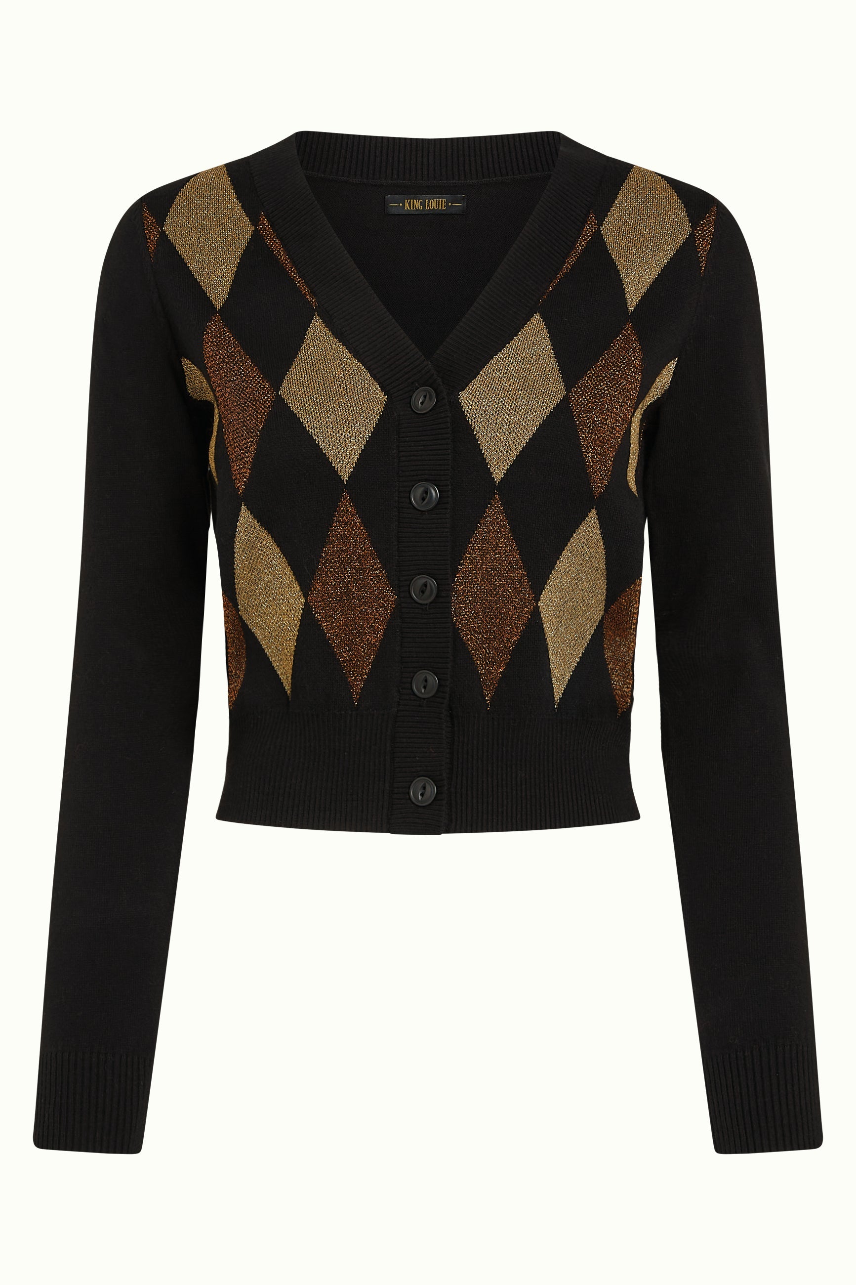 King Louie Cardi V Glim Black – Ansicht 5