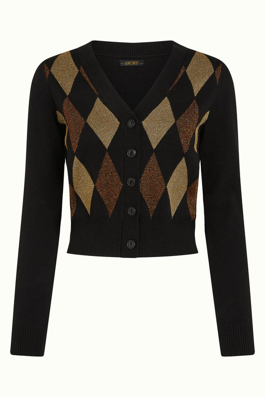 King Louie Cardi V Glim Black – Ansicht 5