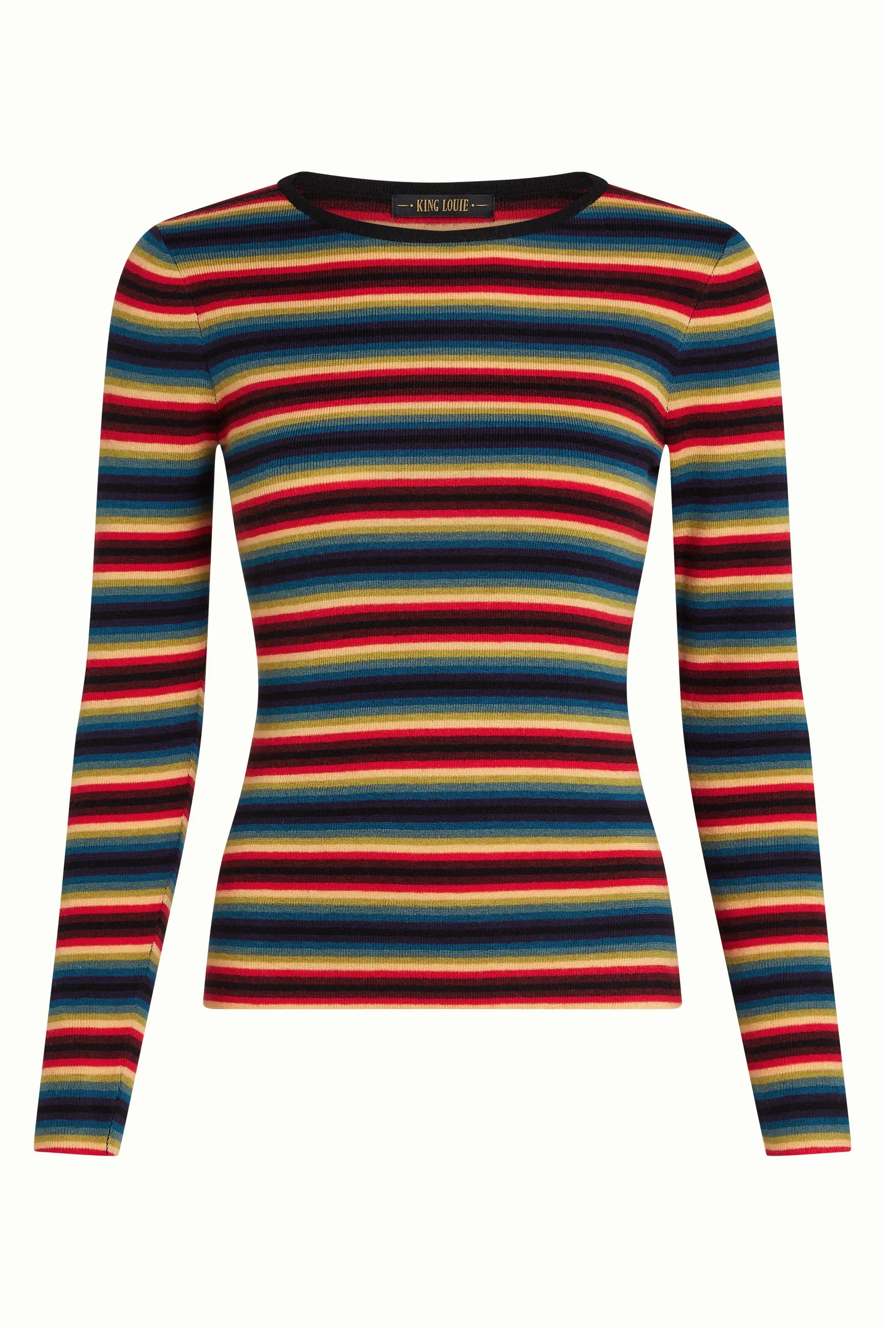gestreifter King Louie Agnes Wollpullovers