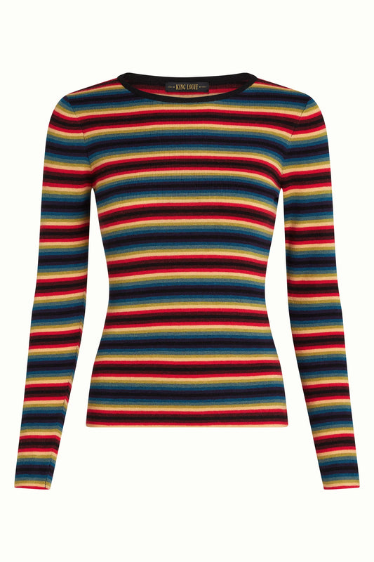 gestreifter King Louie Agnes Wollpullovers