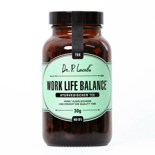 Ayurvedischer Tee Work Life Balance von Dr. P. Lacebo