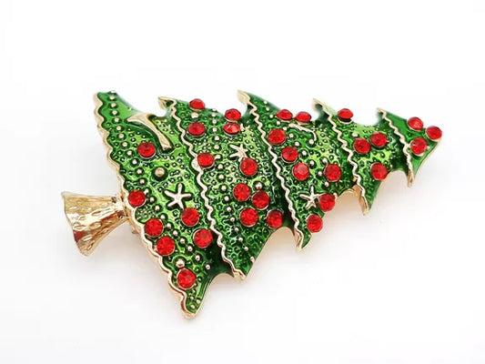 Weihnachtsbrosche - Weihnachtsbaum - Dotty&Dan