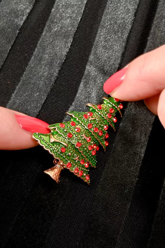 Weihnachtsbrosche - Weihnachtsbaum - Dotty&Dan