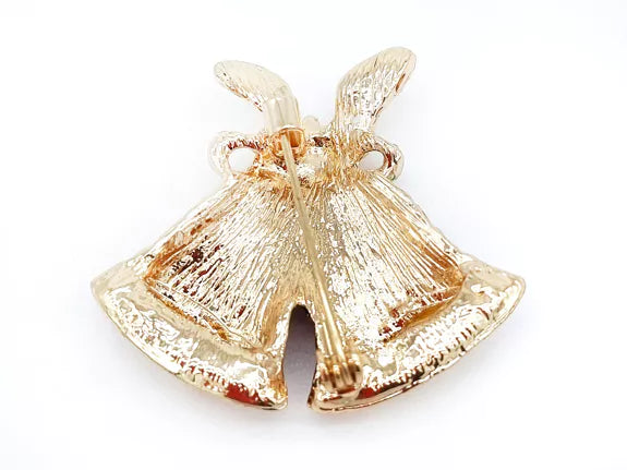 Weihnachtsbrosche - X-mas Bells - Dotty&Dan