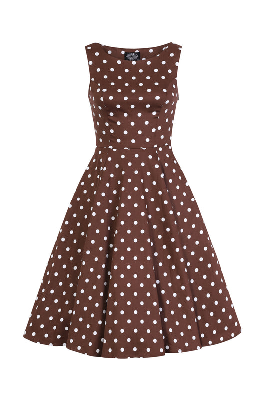 Damen Kleid im Audrey Hepburn Stil