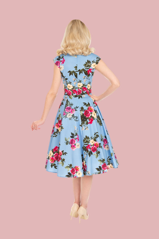 50s Retro Vintage Kleid- Jolene Swing Floral - Dotty&Dan