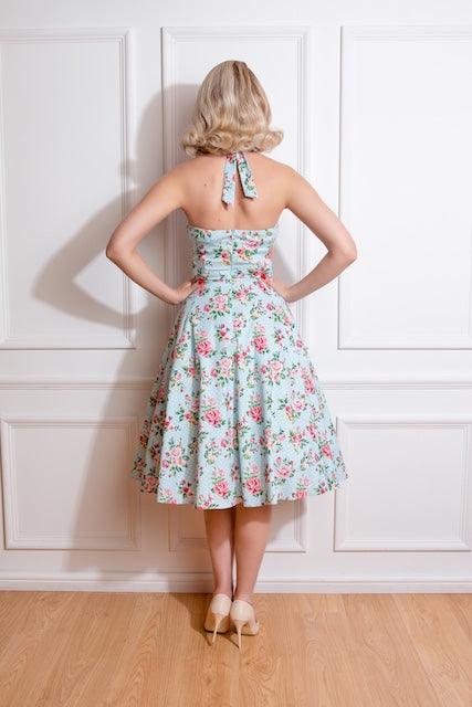 Neckholder Swingkleid Heidi - floral - Dotty&Dan