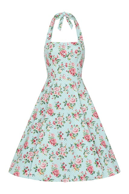 Neckholder Swingkleid Heidi - floral - Dotty&Dan