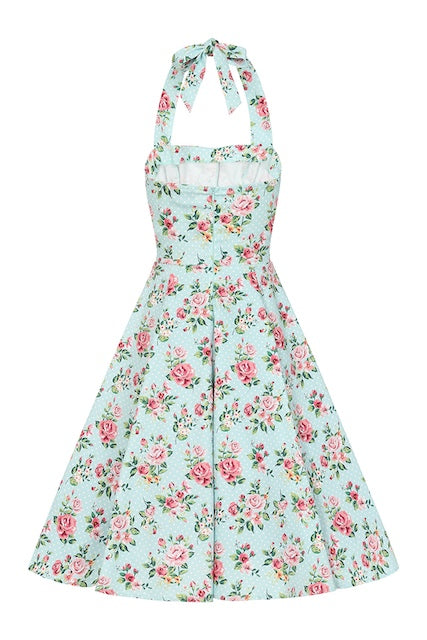 Neckholder Swingkleid Heidi - floral - Dotty&Dan