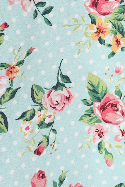 Neckholder Swingkleid Heidi - floral - Dotty&Dan