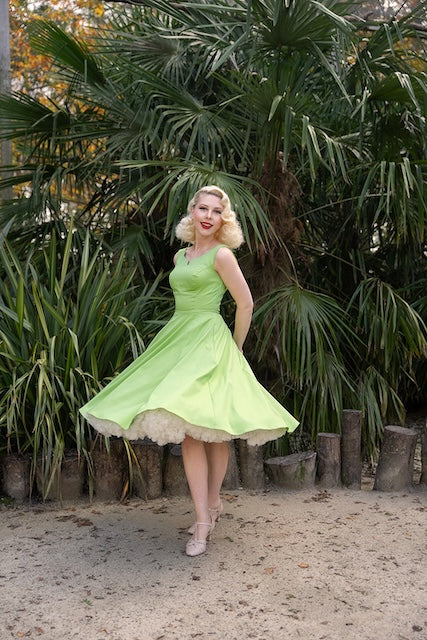 Swingkleid Greta in grün - Dotty&Dan