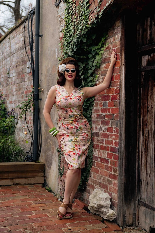 Bleistifkleid Halle Floral - Dotty&Dan