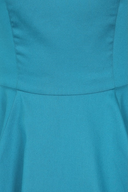 Detailaufnahme Taillennaht und Stoffstruktur