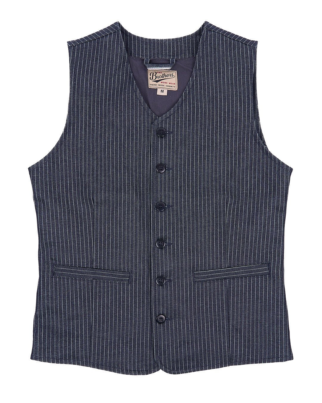 1905 Hauler Vest - blue wabash - Dotty&Dan