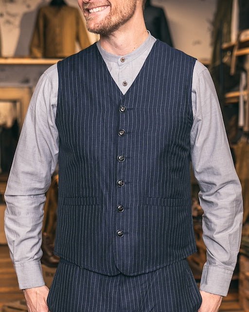 1905 Hauler Vest - Chicago blue - Dotty&Dan