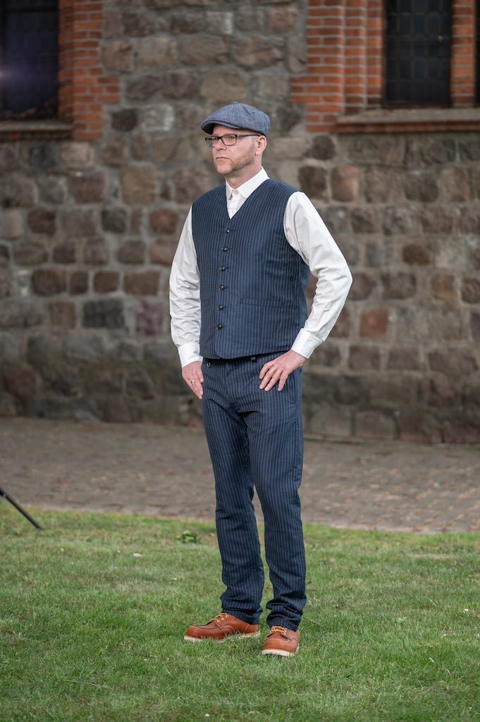 1905 Hauler Vest - Chicago blue - Dotty&Dan