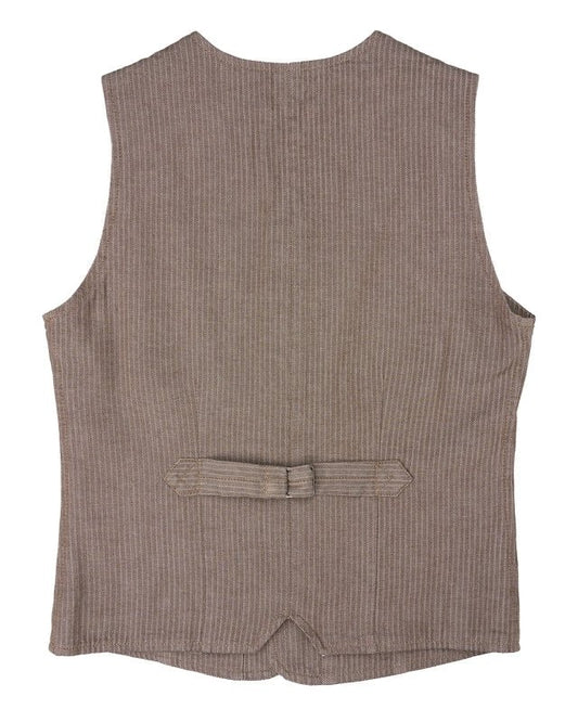 1905 Hauler Vest - HBT brown - Dotty&Dan