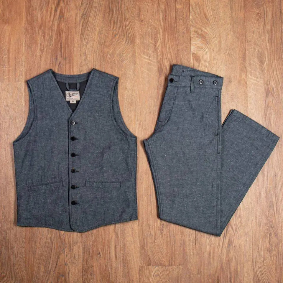 1905 Hauler Vest - smoke grey - Dotty&Dan