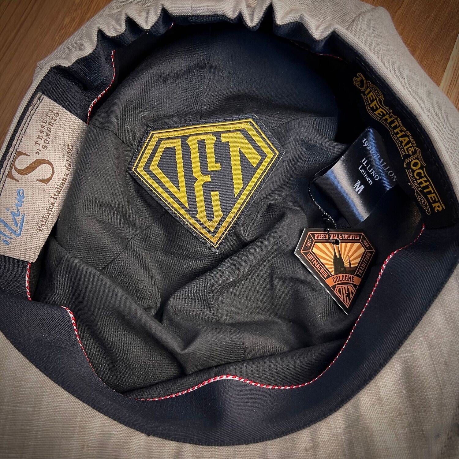 1920 Ballon Kappe Il Lino Leinen - Dotty&Dan