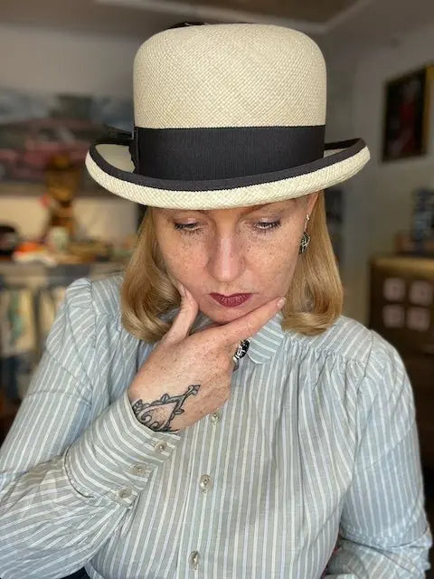 1920 Bowler Panama - brisa natur - Dotty&Dan